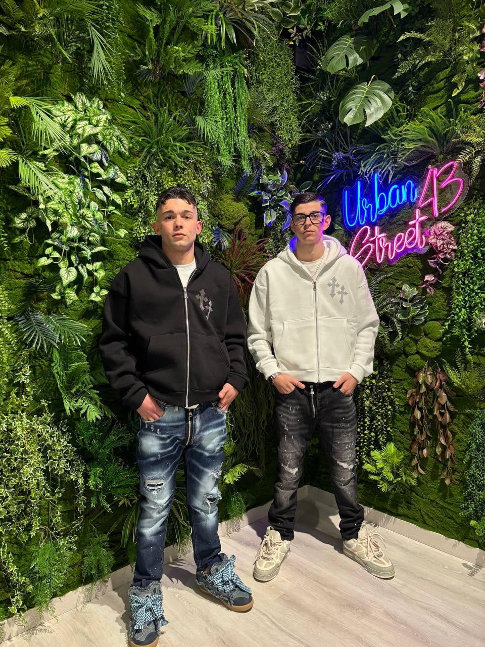 FELPA CROCI BRILLANTINI