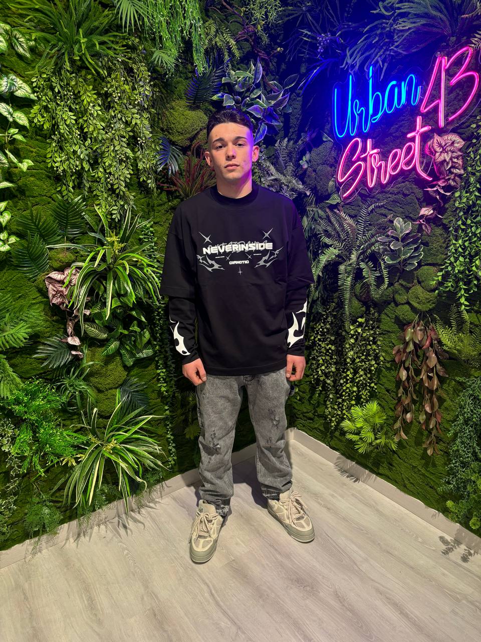 LONGSLEEVE NEVERSIDE CIANOTIC