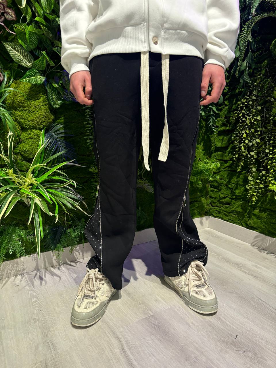 PANTATUTA ZIP E STRASS