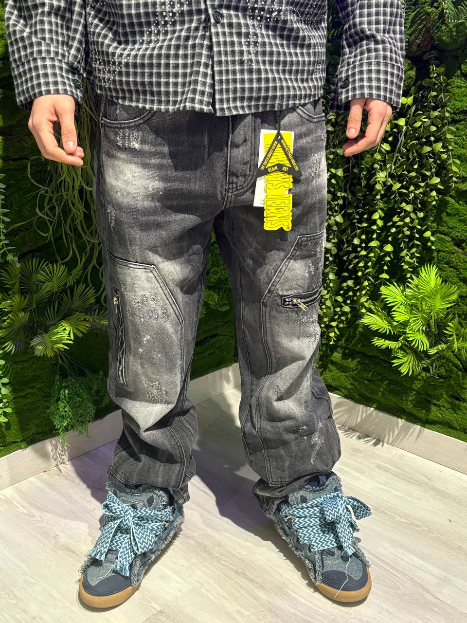 JEANS BAGGY 2 ZIP