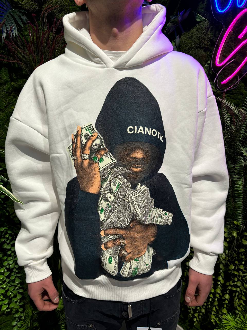 FELPA MONEY CIANOTIC