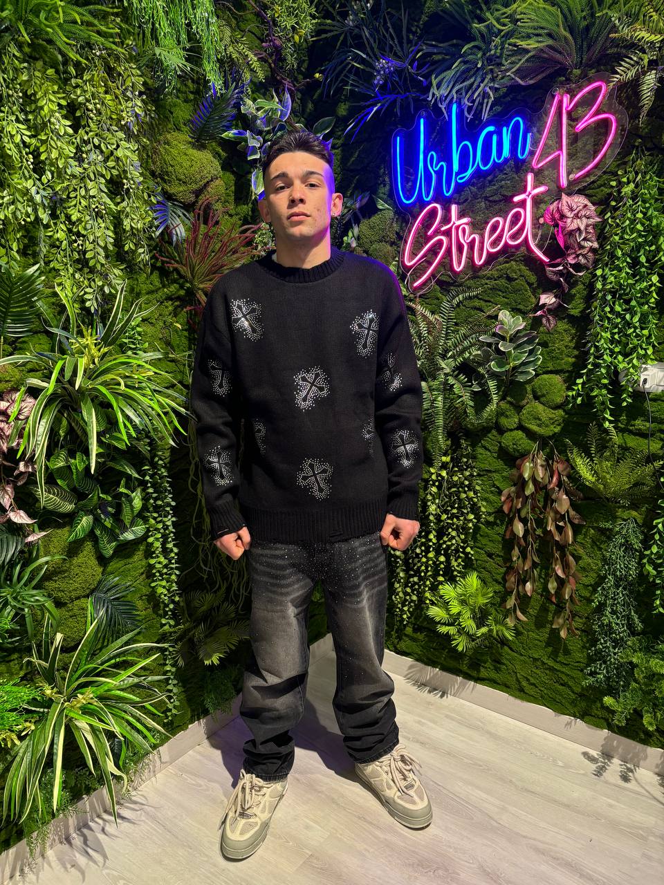 MAGLIONE CROCI BRILL