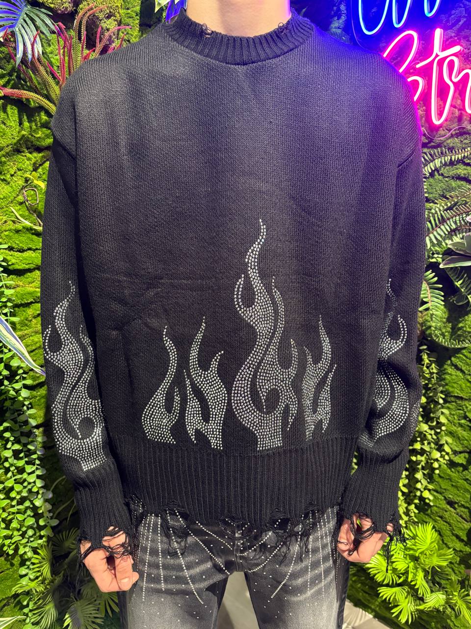 MAGLIONE FUOCO BRILL