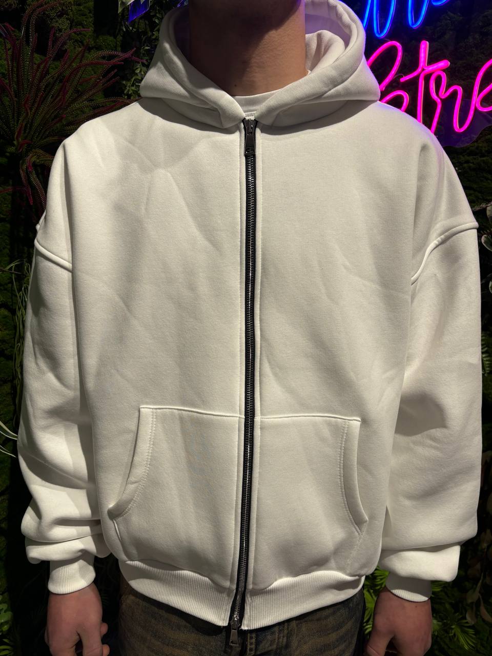 FELPA ZIP SAINT BRILL PRESENT