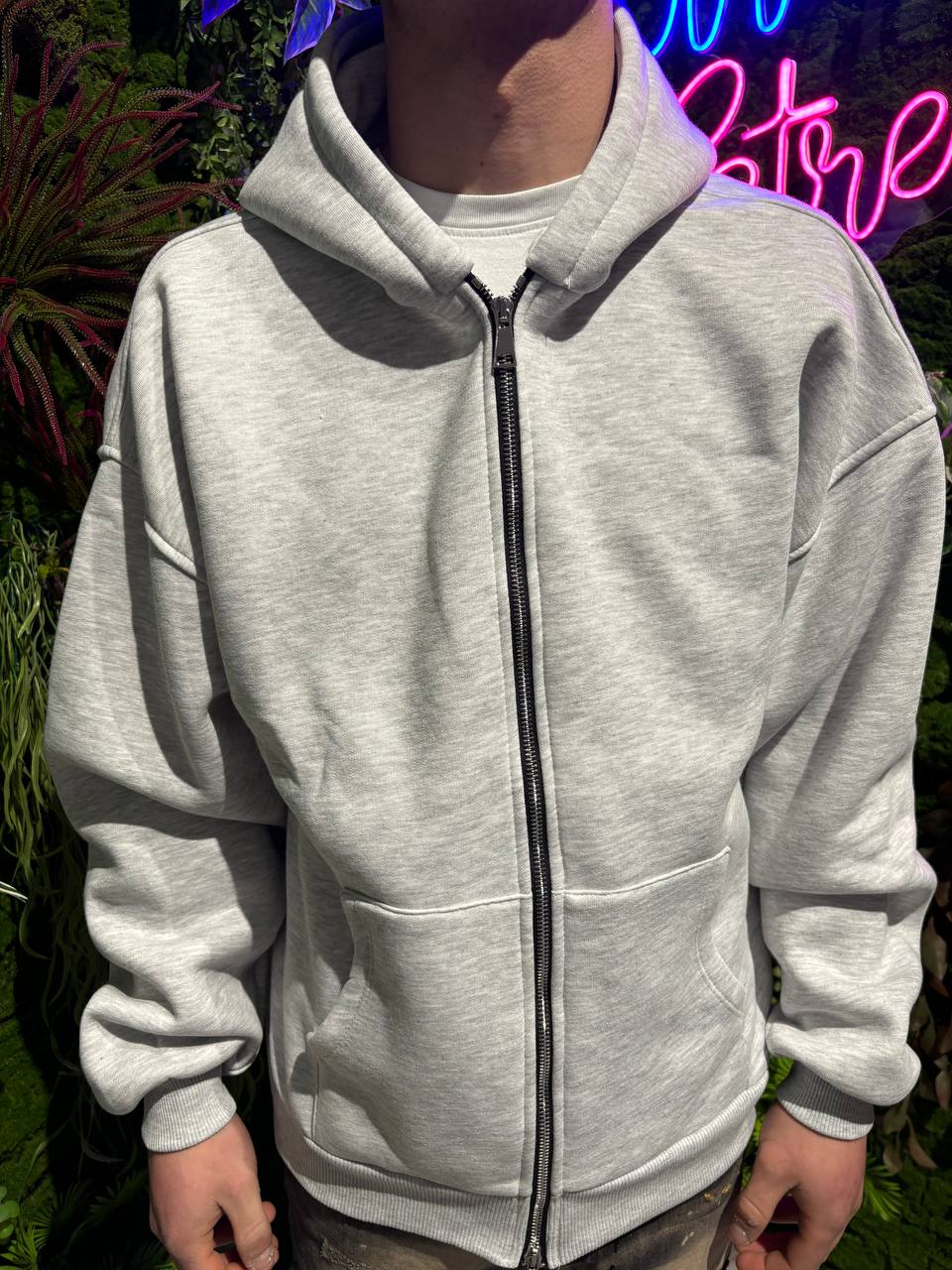 FELPA ZIP SAINT BRILL PRESENT