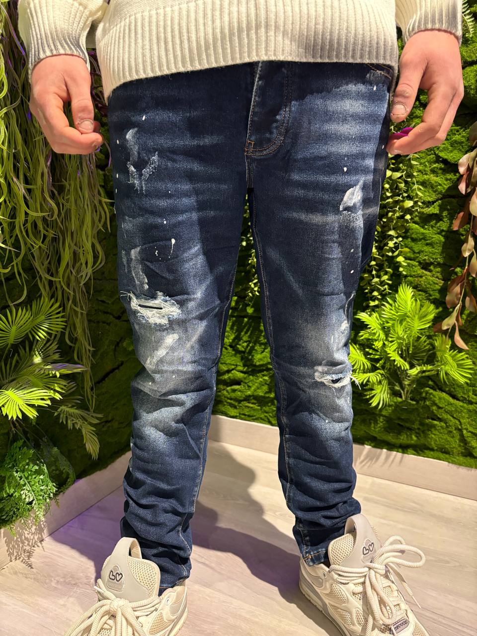 JEANS ADREXX MOD D*Q BLU