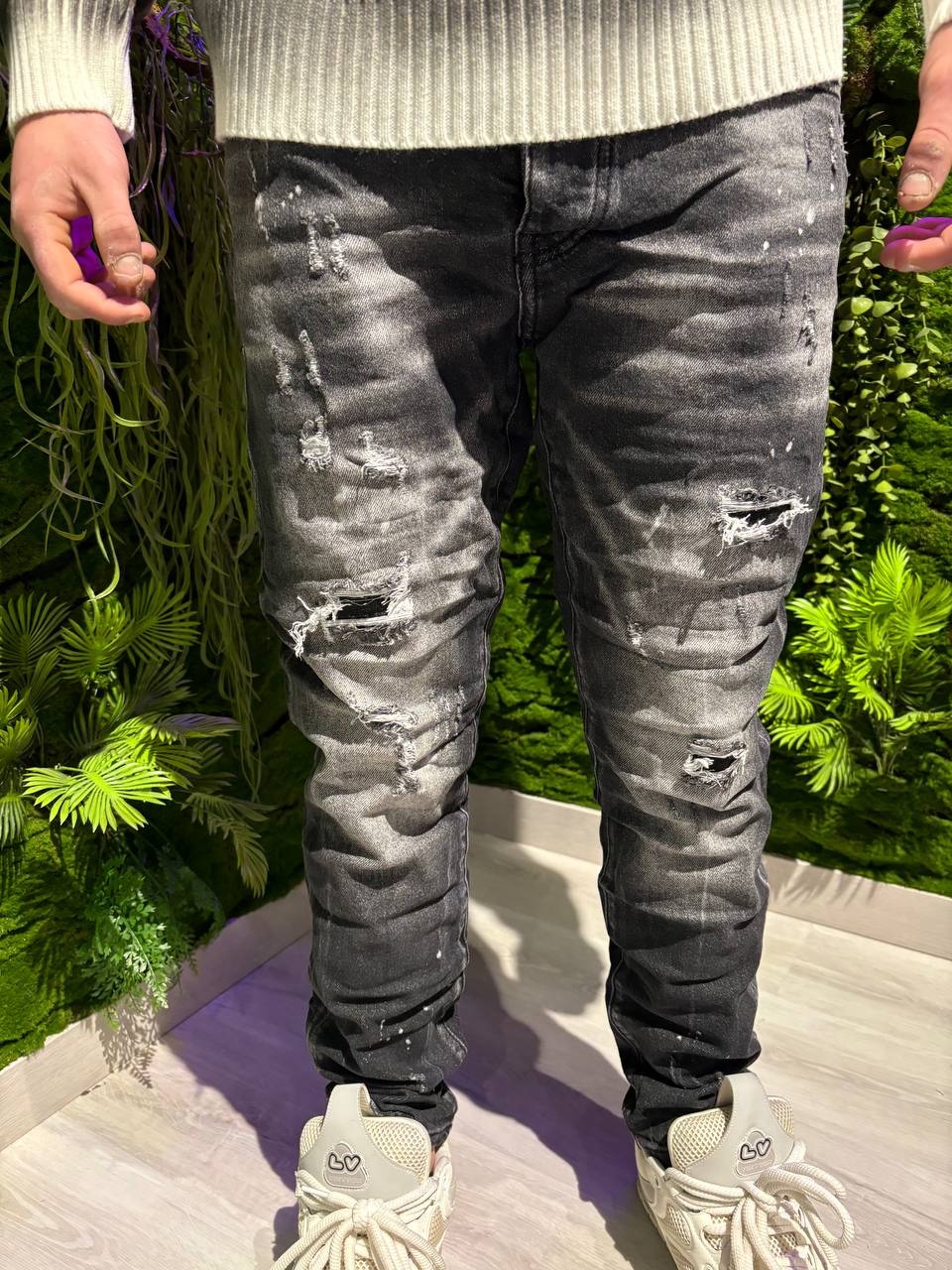 JEANS ADREX STRAPPI