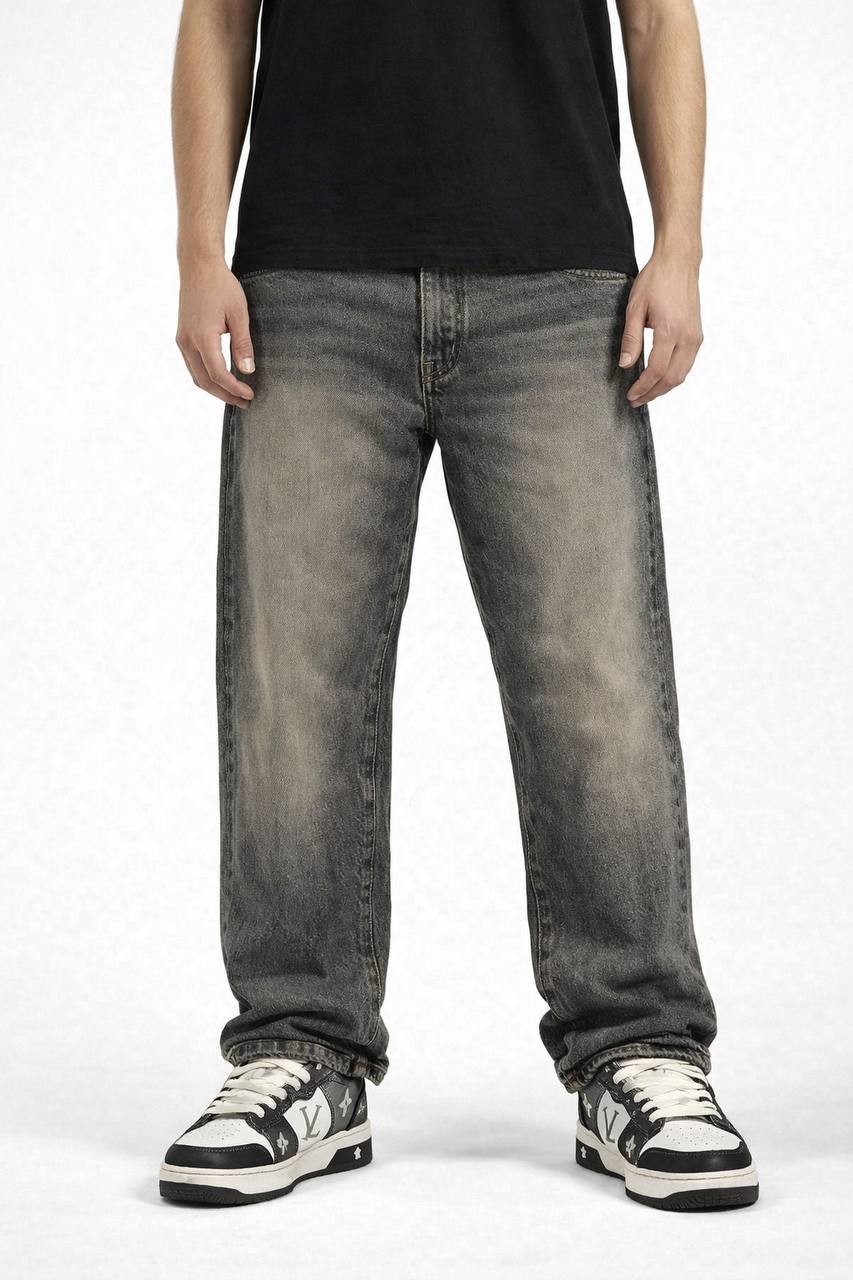 JEANS SEMPLICE GRIGIO