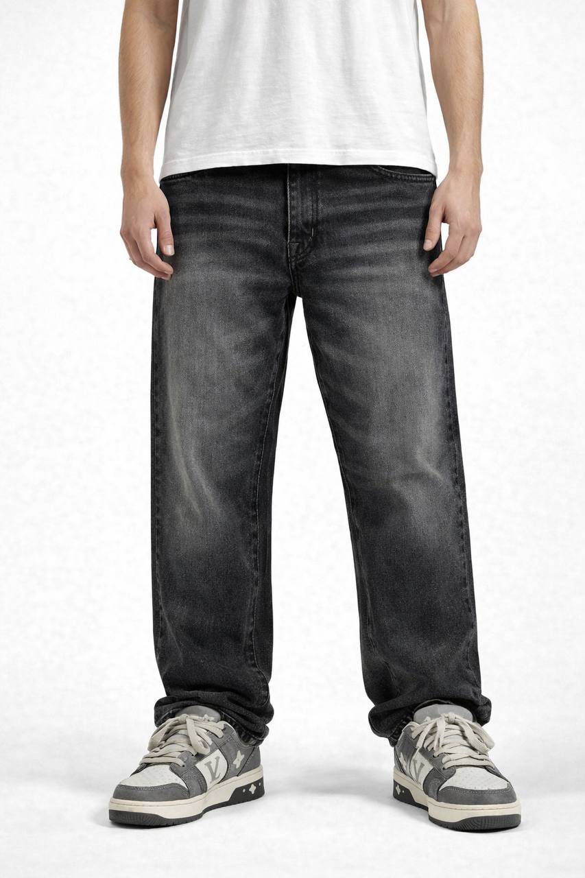JEANS NERO SEMPLICE