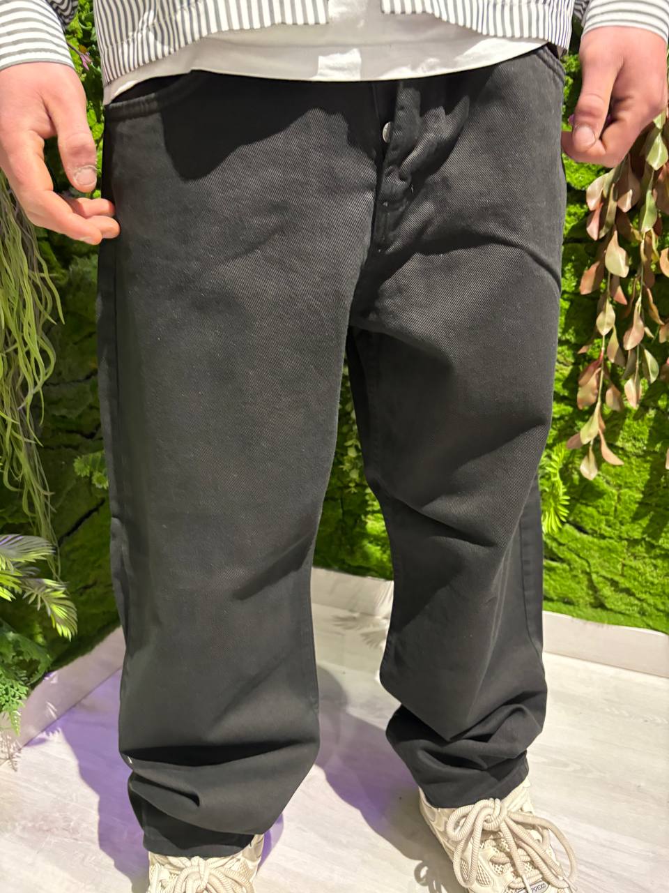JEANS TUTTO NERO
