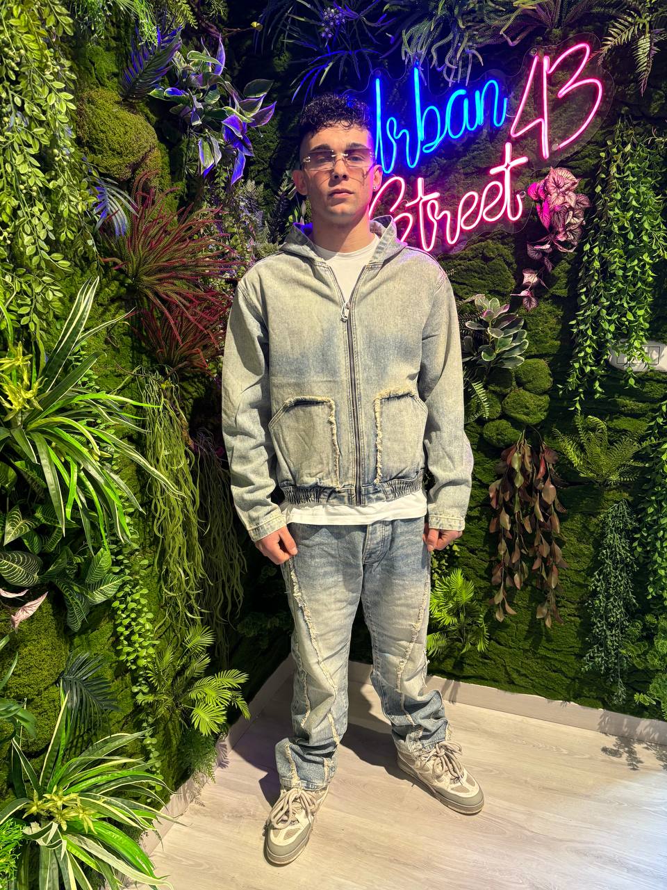 COORDINATO JEANS CHIARO