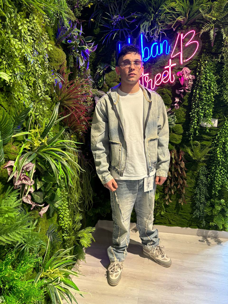 COORDINATO JEANS CHIARO