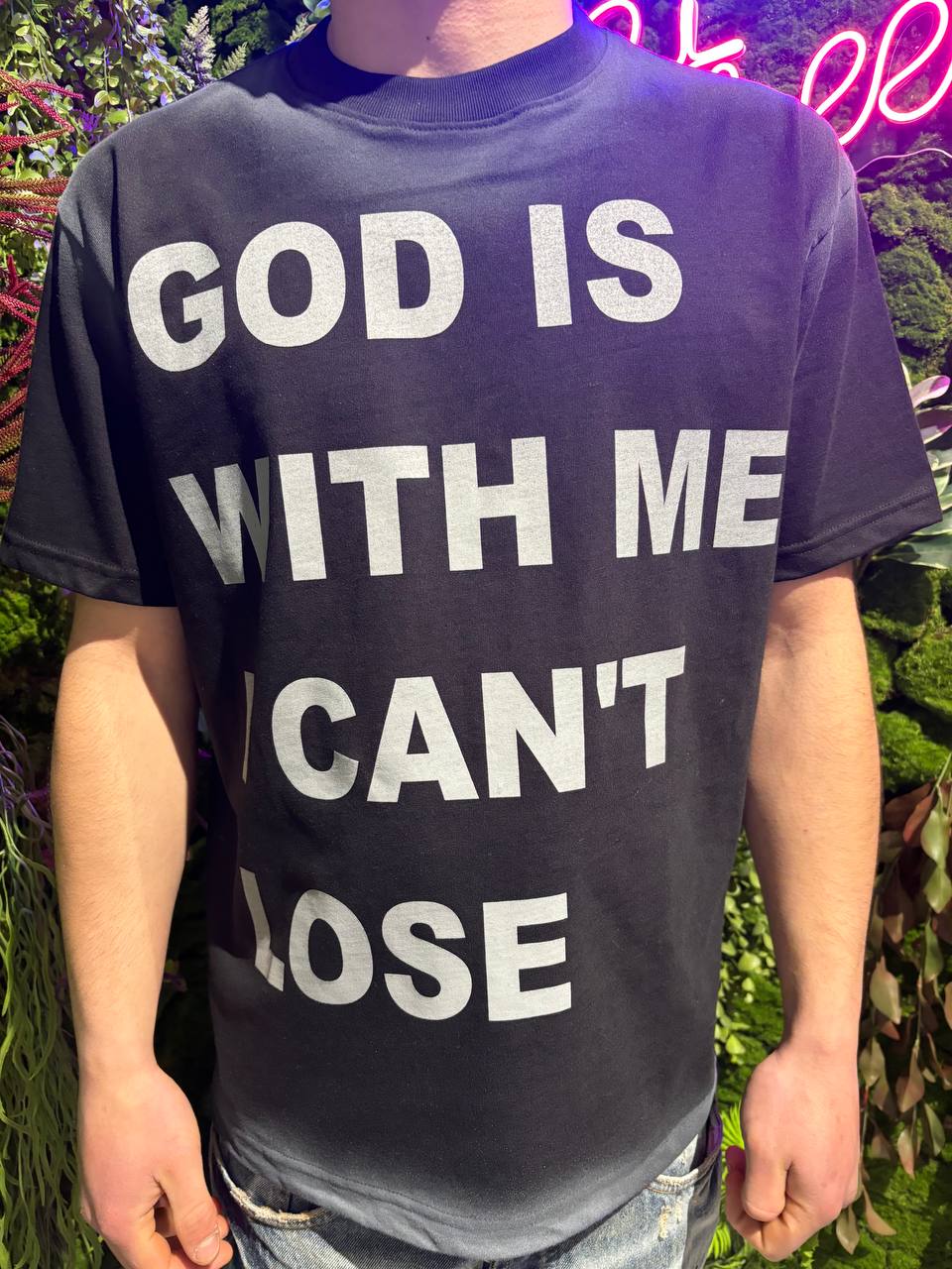 T-SHIRT GOD IS WITH ME