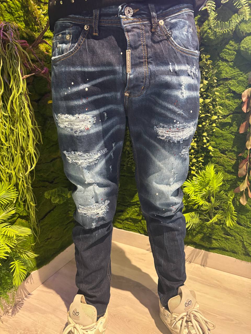 JEANS CIANOTIC BLU MOD D*Q