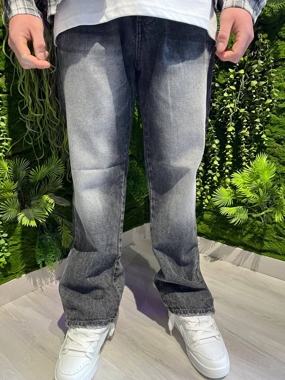 JEANS ZIP LATERALE
