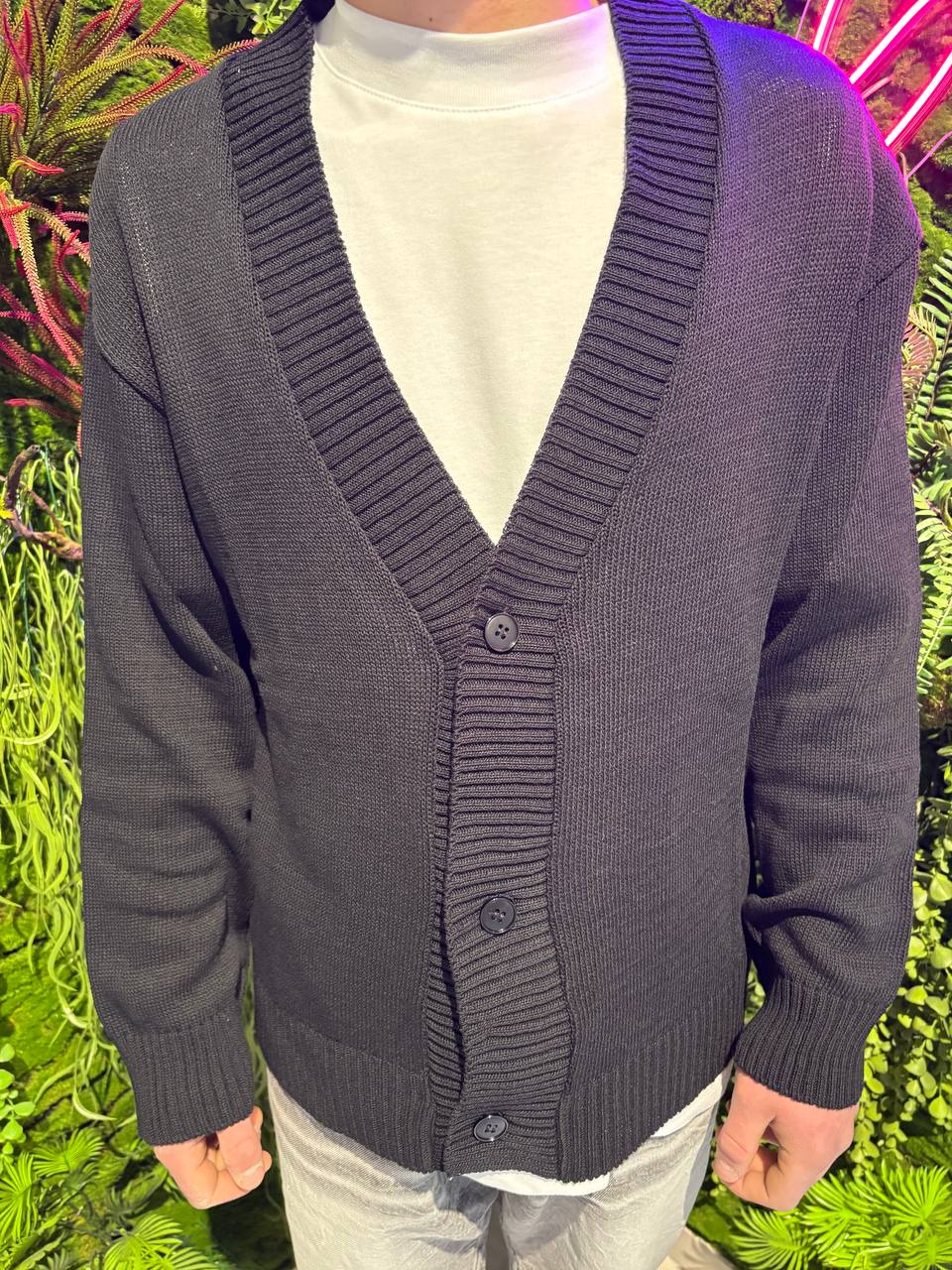 CARDIGAN NERO