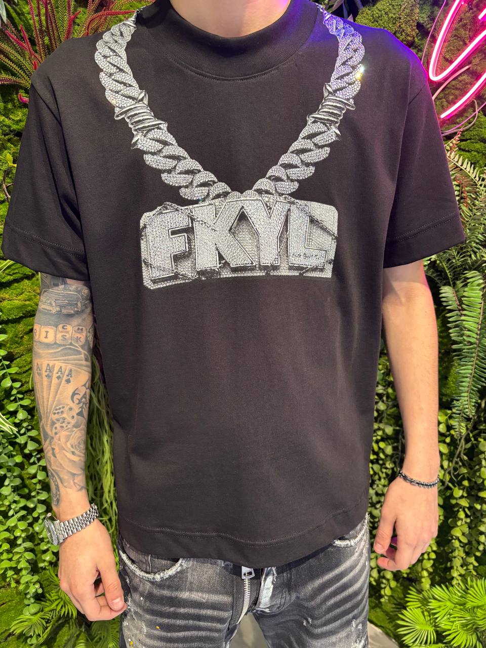 T-SHIRT FKYL COLLANA