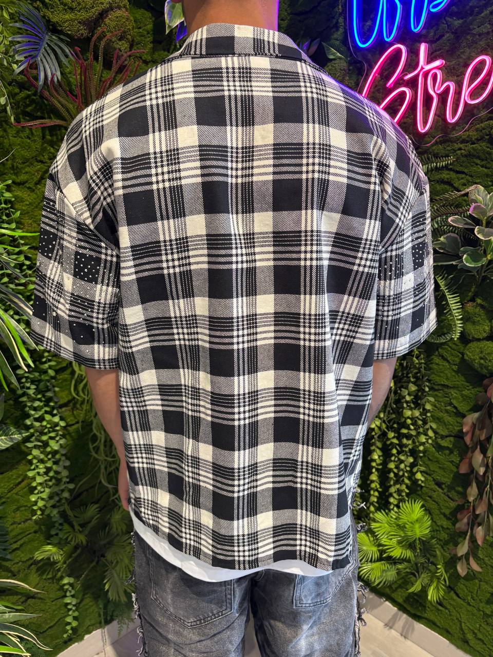 CAMICIA STRASS