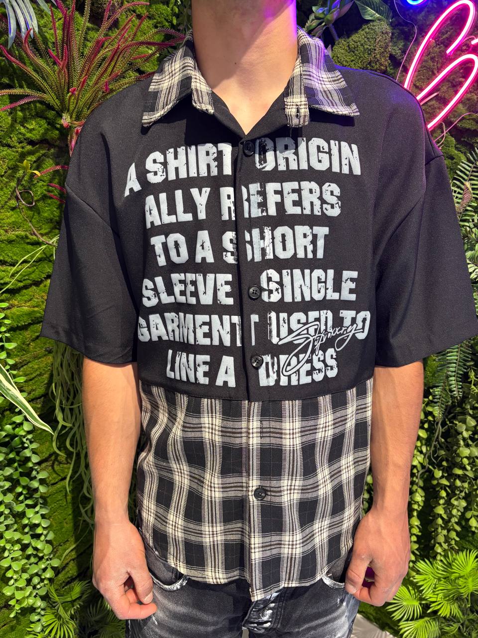 CAMICIA DOUBLE MODEL