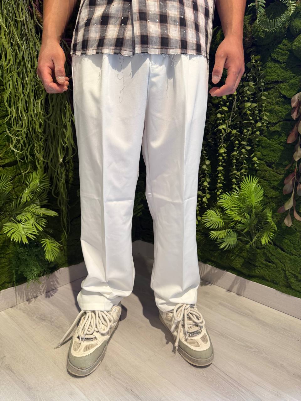 PANTALONE FASHION BIANCO