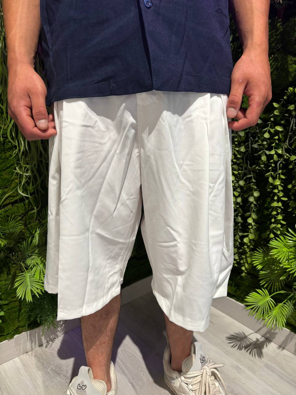 PANTALONCINO FASHION BIANCO