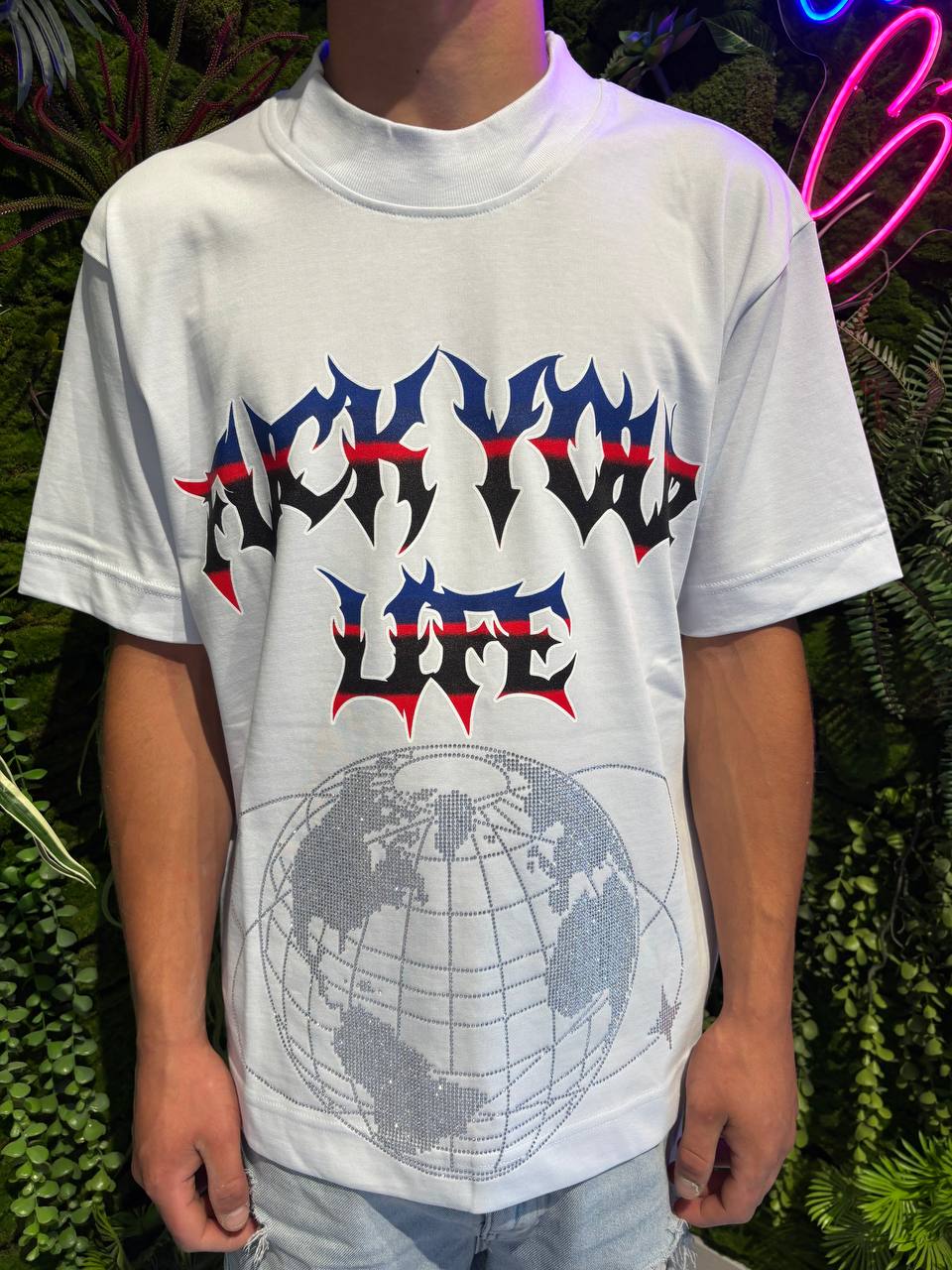 T-SHIRT FKY MONDO BIANCA