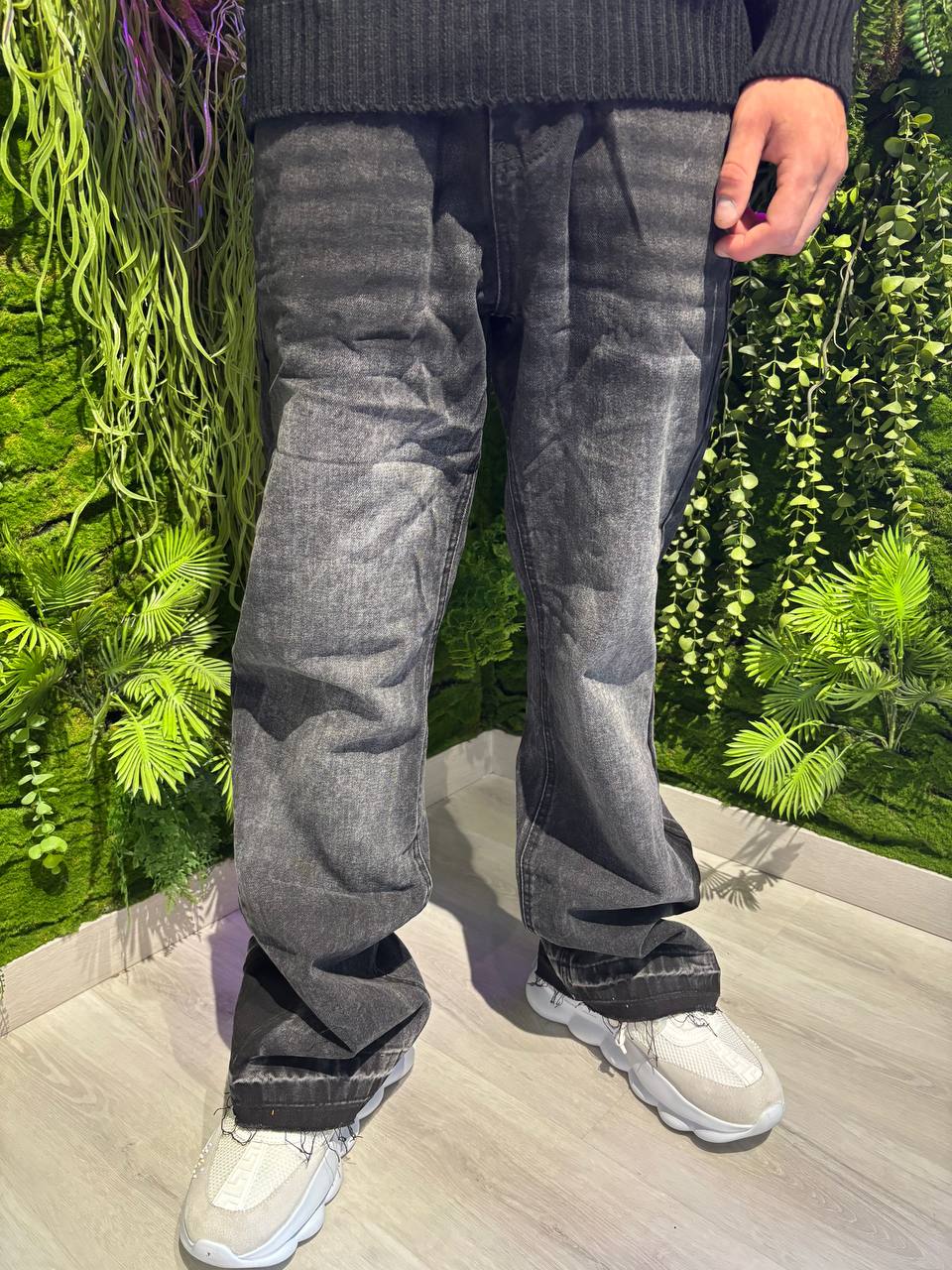 JEANS BLACK FLARE